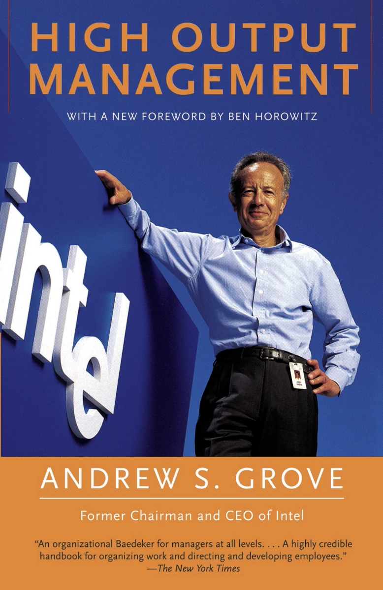 Cover of High Output Management by Andy Grove