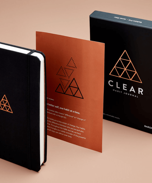 Cover of The Clear Habit Journal by James Clear